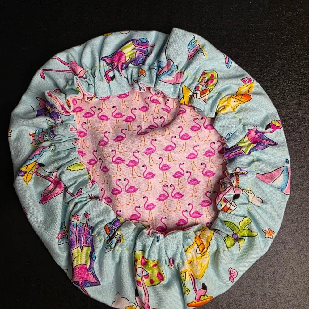 Blue Pink Flamingo Beach Party KitchenAid Mixer Mixing Bowl Cover Baking